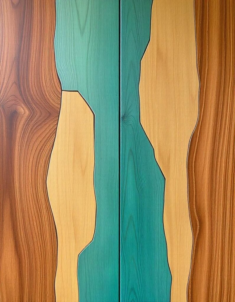 pikaso_texttoimage_Abstract-Wood-Art-Panels